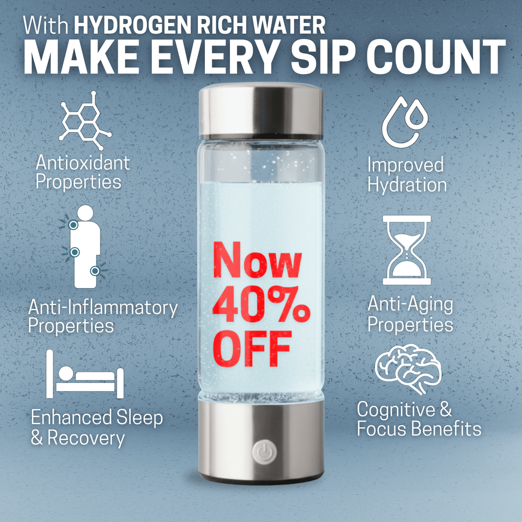 HYDREIGHT Pure - Portable Hydrogen Water Bottle 420ML