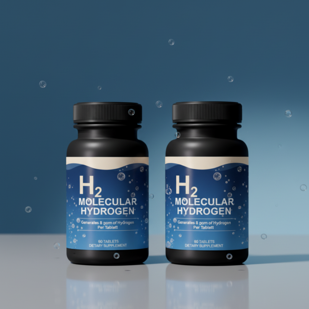 Active H2 Molecular Hydrogen Water Tablets Alkaline ORP Healthy Drinking Supports Healthy Aging, Cellular Energy & Brain Health
